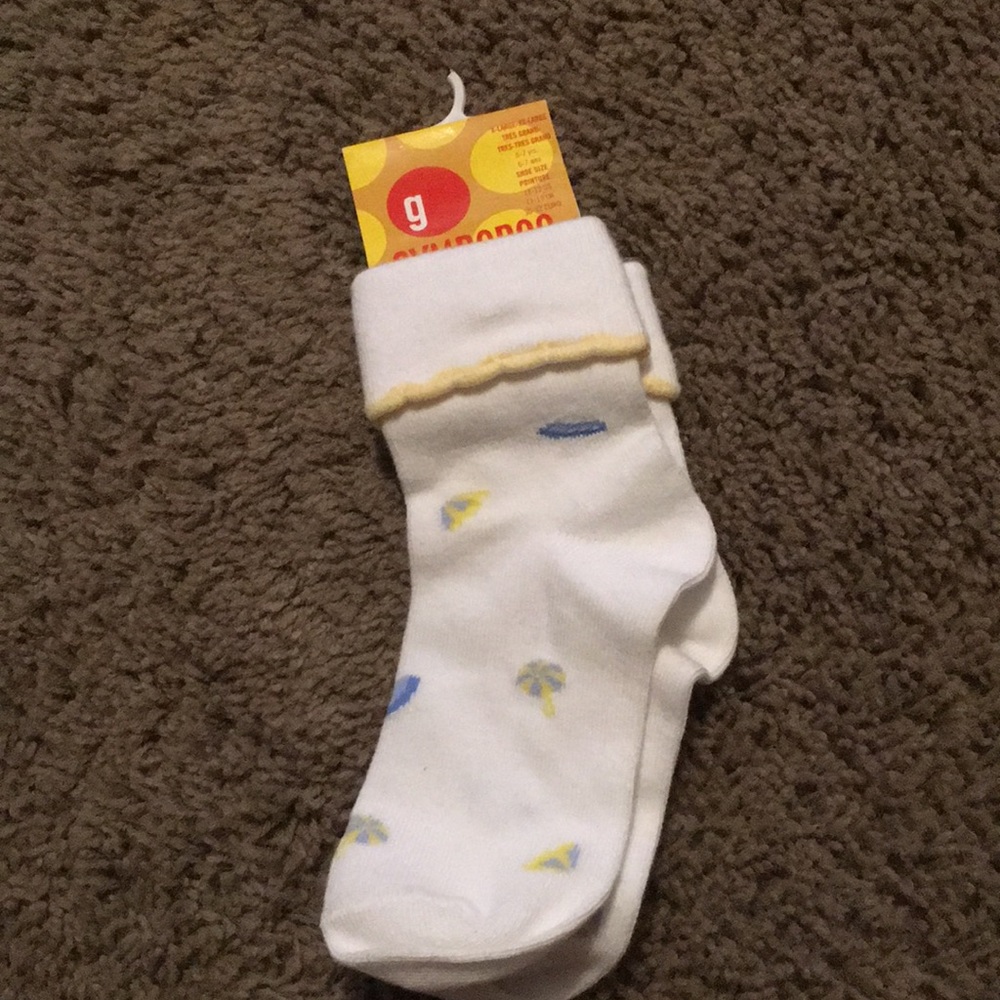 NWTs Vintage Gymboree Vacation Time socks Sz  XL/XXL